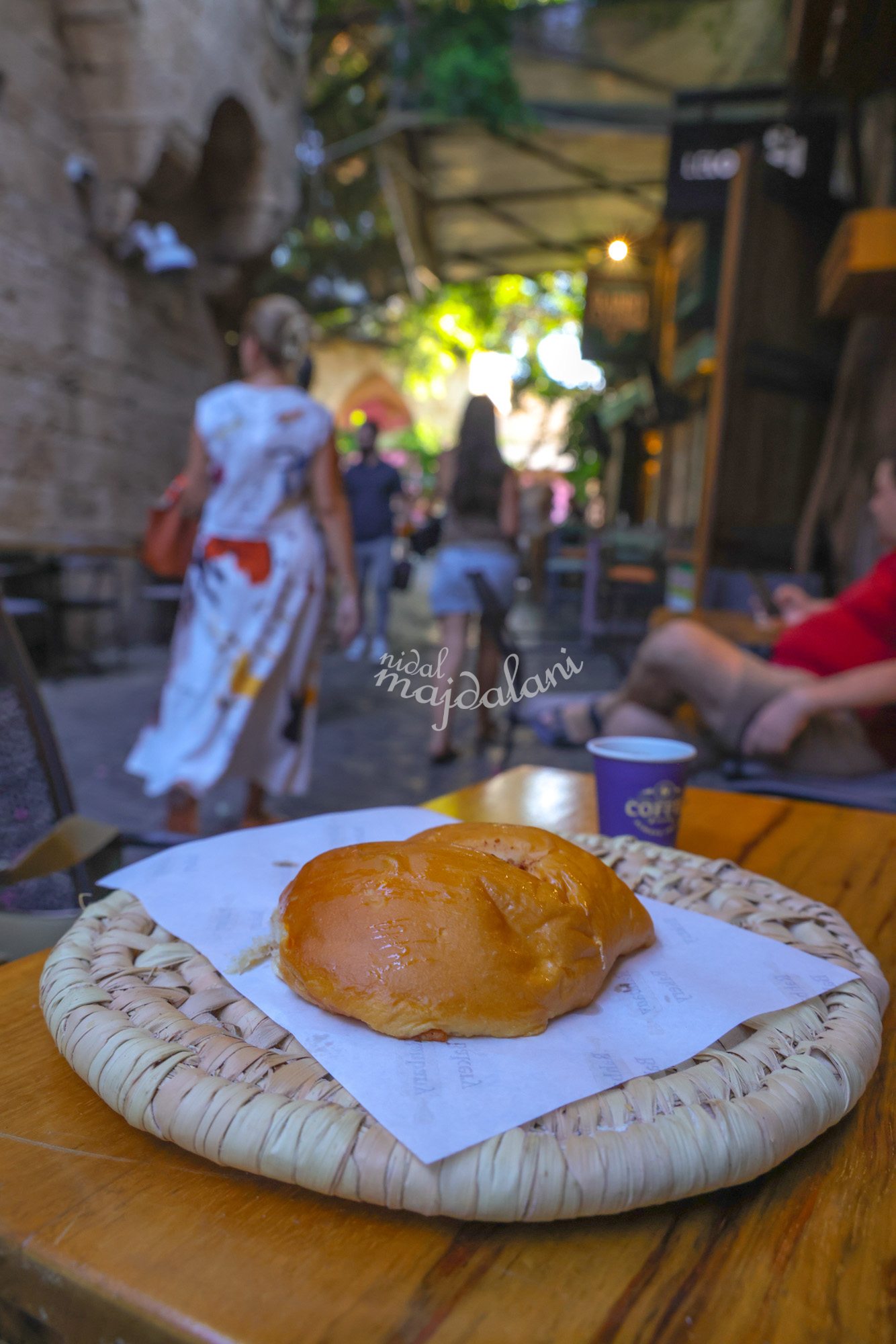 Brioche served in Batroun’s old souk
